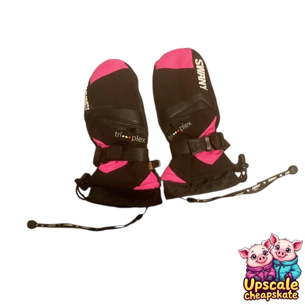 Kids SWANY X-Change Winter Mittens Youth Size Small (5-6)
